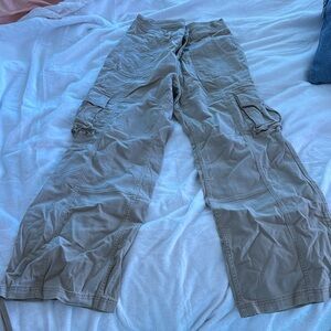 Arizona Jean Company Women's Tan Cargo Jeans